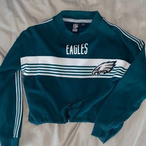 Philadelphia Eagles Cropped Sweatshirt
